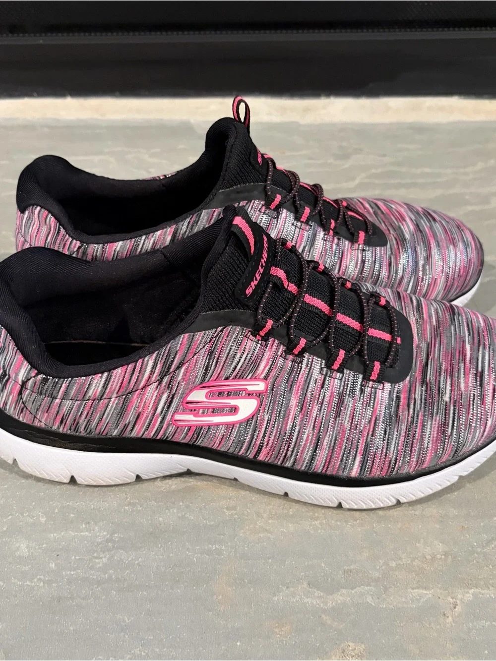 Skechers Sport Women's Sport Knit Sneakers Size 7 - Picture 3 of 7